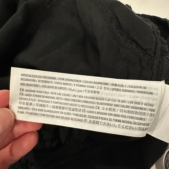 Abercrombie & Fitch Women Black Sleeveless Lined Coverup Romper Size XS - Picture 8 of 11